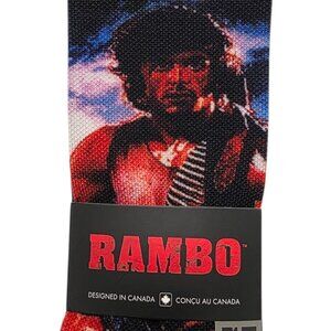 PERRI'S SOCKS Rambo First Blood Dye Sublimation Crew Socks - RAF302-001